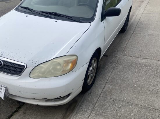 2006 Toyota Corolla gas saver 